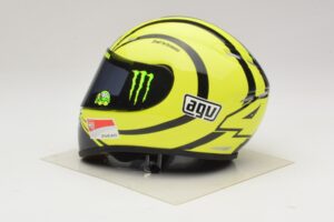 AGV Helm V. Rossi MotoGP Valencia Test 2009 Minichamps 1:2 327100066 Metall – Bild 2 von 7