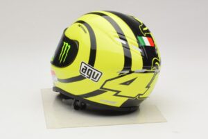 AGV Helm V. Rossi MotoGP Valencia Test 2009 Minichamps 1:2 327100066 Metall – Bild 3 von 7