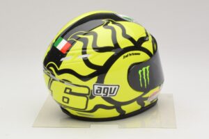 AGV Helm V. Rossi MotoGP Valencia Test 2009 Minichamps 1:2 327100066 Metall – Bild 4 von 7