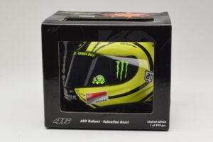 AGV Helm V. Rossi MotoGP Valencia Test 2009 Minichamps 1:2 327100066 Metall – Bild 7 von 7