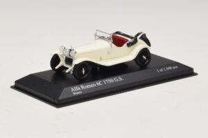 Alfa Romeo 6C 1750 G.S. Weiss Minichamps 1:43 400120430 Metall – Bild 2 von 5