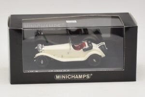Alfa Romeo 6C 1750 G.S. Weiss Minichamps 1:43 400120430 Metall – Bild 5 von 5
