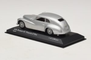 Alfa Romeo 6C 2500 Freccia d'Oro Silber Minichamps 1:43 400120480 Metall – Bild 3 von 5