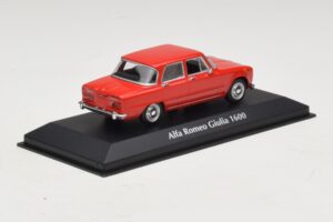 Alfa Romeo Giulia 1600 Rot Maxichamps 1:43 940120901 Metall – Bild 2 von 5