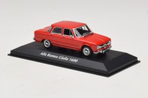 Alfa Romeo Giulia 1600 Rot Maxichamps 1:43 940120901 Metall – Bild 3 von 5