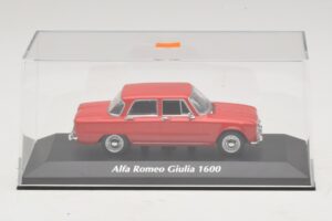 Alfa Romeo Giulia 1600 Rot Maxichamps 1:43 940120901 Metall – Bild 4 von 5