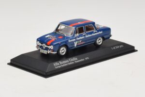Alfa Romeo Giulia Europa-Testfahrt Sizilien-Hammerfest Minichamps 1:43 400120905 Metall – Bild 2 von 5