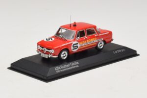 Alfa Romeo Giulia ONS Rennstreckensicherung 1973 Minichamps 1:43 400120994 Metall – Bild 2 von 5
