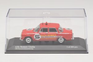Alfa Romeo Giulia ONS Rennstreckensicherung 1973 Minichamps 1:43 400120994 Metall – Bild 4 von 5