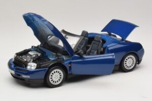 Alfa Romeo Spider 916 Blau Maisto 1:18 31831 Metall – Bild 2 von 8