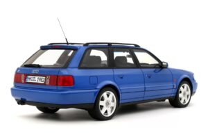 Audi S6 Plus C4 Avant Nogaro Blue Pearl Otto 1:18 OT1234 Resin – Bild 2 von 5
