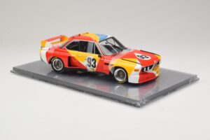 BMW 3.0 CSL Art Car Alexander Calder #51 H. Poulain / S. Posey / J. Guichet 24 Hours of Le Mans 1975 Minichamps 1:18 80430150 – Bild 4 von 7