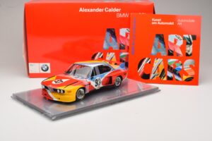 BMW 3.0 CSL Art Car Alexander Calder #51 H. Poulain / S. Posey / J. Guichet 24 Hours of Le Mans 1975 Minichamps 1:18 80430150 – Bild 7 von 7