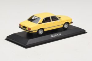 BMW 520 E12 Gelb Maxichamps 1:43 940023001 Metall – Bild 2 von 5