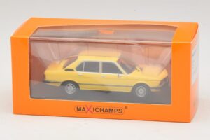 BMW 520 E12 Gelb Maxichamps 1:43 940023001 Metall – Bild 5 von 5