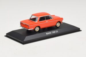 BMW 700 LS Rot Maxichamps 1:43 940023701 Metall – Bild 2 von 5
