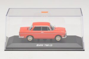 BMW 700 LS Rot Maxichamps 1:43 940023701 Metall – Bild 4 von 5