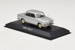 BMW 700 LS Silber Maxichamps 1:43 940023700 Metall – Bild 3 von 5