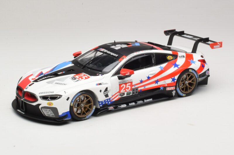 BMW M8 GTE #25 BMW Team RLL B. Auberlen / A. Sims 6 Hours of Watkins Glen 2018 Minichamps 1:18 155182995 Metall