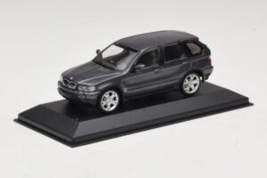 BMW X5 E53 4.4i Grau Metallic Ersatzkarton Minichamps 1:43 80420393166-R1 Metall – Bild 2 von 5