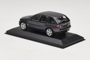 BMW X5 E53 4.4i Grau Metallic Ersatzkarton Minichamps 1:43 80420393166-R1 Metall – Bild 3 von 5
