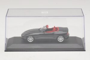 BMW Z1 Dunkelgrün Mit Rotem Interieur Minichamps 1:43 BMW021 Metall – Bild 4 von 5