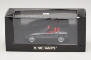BMW Z1 Dunkelgrün Mit Rotem Interieur Minichamps 1:43 BMW021 Metall – Bild 5 von 5