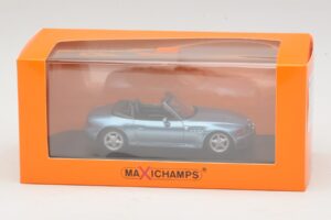 BMW Z3 Blau Maxichamps 1:43 940024331 Metall – Bild 5 von 5