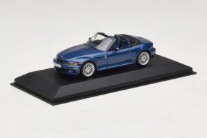 BMW Z3 E36/7 1.8 M Package Blau Ersatzkarton Minichamps 1:43 80429411714-R1 Metall – Bild 2 von 5