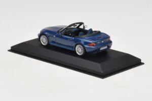 BMW Z3 E36/7 1.8 M Package Blau Ersatzkarton Minichamps 1:43 80429411714-R1 Metall – Bild 3 von 5