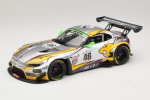 BMW Z4 GT3 #46 M. Palttala / L. Luhr 24 Hours of Spa Winner 2015 Minichamps 1:18 151152346 Metall