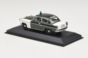 Borgward Isabella Polizei Frankfurt Minichamps 1:43 400096090 Metall – Bild 3 von 5