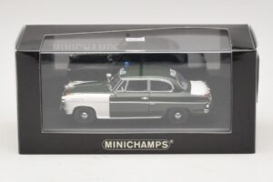 Borgward Isabella Polizei Frankfurt Minichamps 1:43 400096090 Metall – Bild 5 von 5