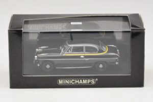 Borgward Isabella Taxi Schwarz Minichamps 1:43 400096095 Metall – Bild 5 von 5