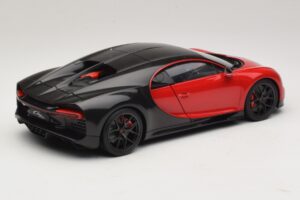 Bugatti Chiron Sport Italian Red & Carbon AUTOart 1:18 70996 Komposit – Bild 3 von 8