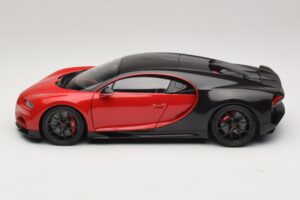 Bugatti Chiron Sport Italian Red & Carbon AUTOart 1:18 70996 Komposit – Bild 4 von 8