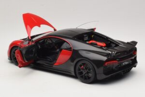 Bugatti Chiron Sport Italian Red & Carbon AUTOart 1:18 70996 Komposit – Bild 5 von 8