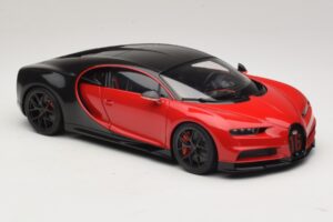 Bugatti Chiron Sport Italian Red & Carbon AUTOart 1:18 70996 Komposit – Bild 6 von 8