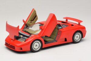 Bugatti EB110 Rot Bburago 1:18 3055-P1 Metall – Bild 2 von 8