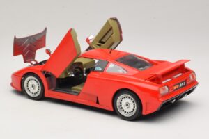 Bugatti EB110 Rot Bburago 1:18 3055-P1 Metall – Bild 5 von 8