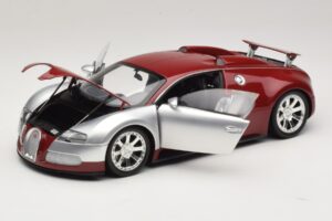 Bugatti Veyron Centenaire Edition Chrome Red Minichamps 1:18 100110851 Metall – Bild 2 von 8