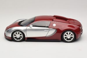 Bugatti Veyron Centenaire Edition Chrome Red Minichamps 1:18 100110851 Metall – Bild 4 von 8
