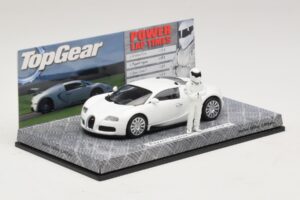 Bugatti Veyron Weiss Top Gear Edition Minichamps 1:43 519431100 Metall – Bild 2 von 5