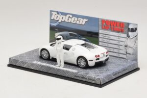 Bugatti Veyron Weiss Top Gear Edition Minichamps 1:43 519431100 Metall – Bild 3 von 5