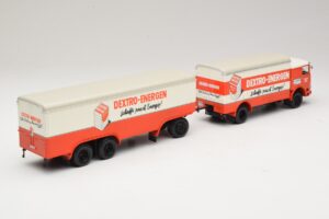 Bussing LU 11/16 Kofferanhänger Dextro Energen Minichamps 1:43 499073940 Metall – Bild 2 von 6