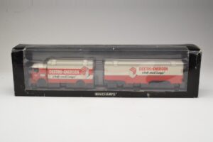 Bussing LU 11/16 Kofferanhänger Dextro Energen Minichamps 1:43 499073940 Metall – Bild 6 von 6