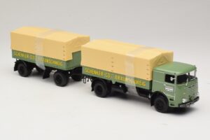 Bussing LU 11/16 Pritschenanhänger Schenker Minichamps 1:43 499073924 Metall – Bild 4 von 6