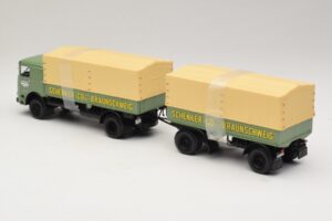 Bussing LU 11/16 Pritschenanhänger Schenker Minichamps 1:43 499073924 Metall – Bild 5 von 6