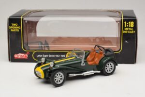 Caterham Super Seven Grün Anson 1:18 30317-W1 Metall – Bild 6 von 6