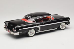 Chevrolet Bel Air Impala Coupe Schwarz KK-Scale 1:18 KKDC181592 Metall – Bild 2 von 6